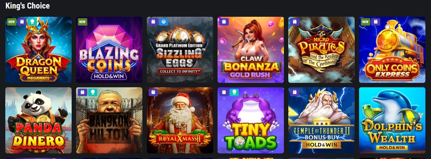 king billy casino play